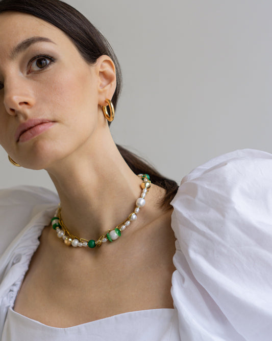 GREEN MUSE NECKLACE