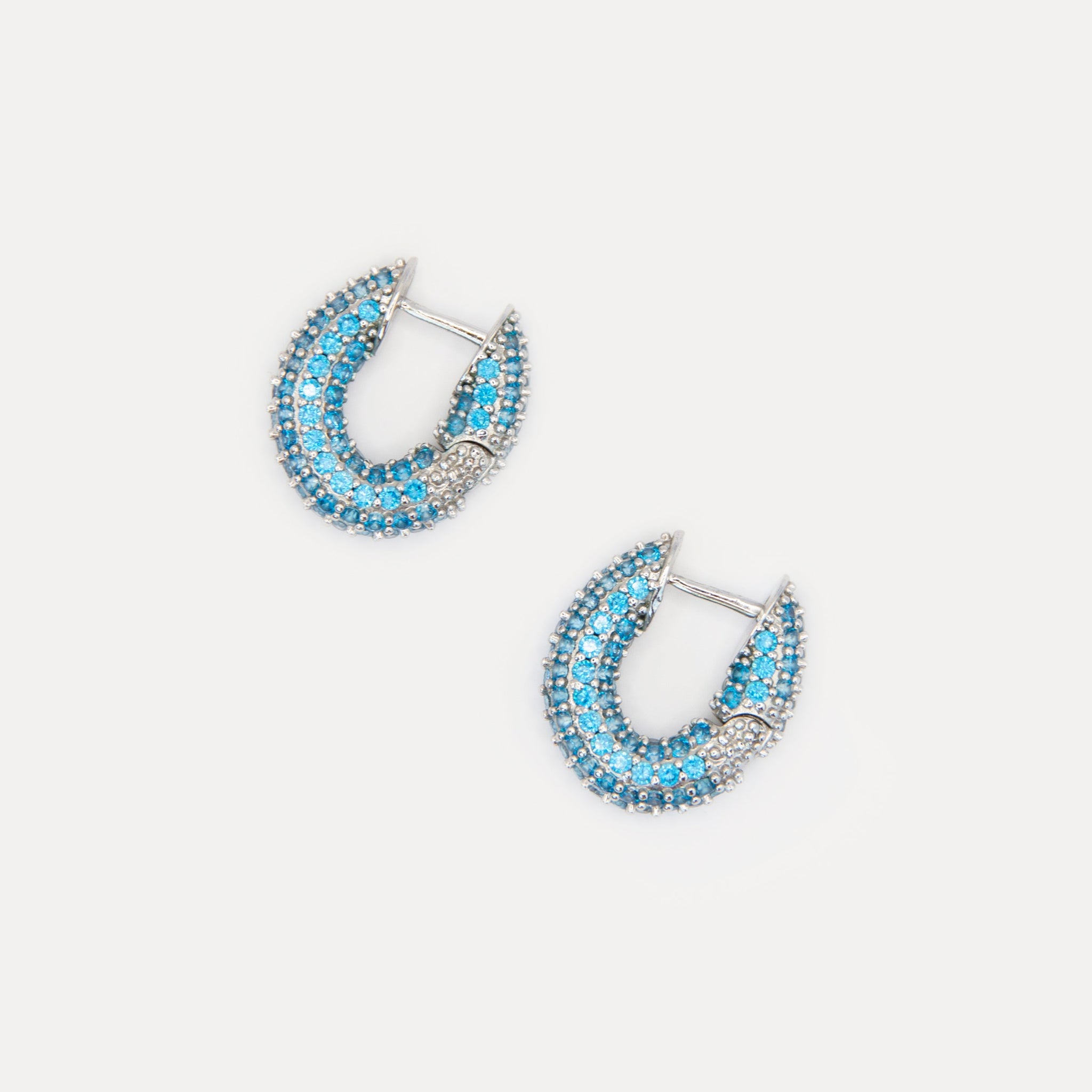 SPARKLES EARRINGS BLUE